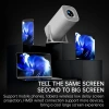 The S40 home game console projector can be used during the day and connected to a mobile phone for screen projection. It is portable for outdoor use in dormitories and does not require a screen Specification image